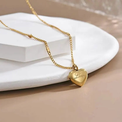 "Love" Pendant Necklace